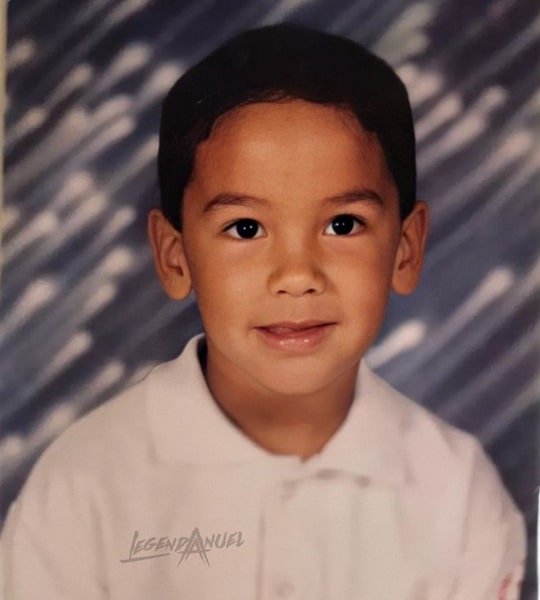 anuel aa childhood photo