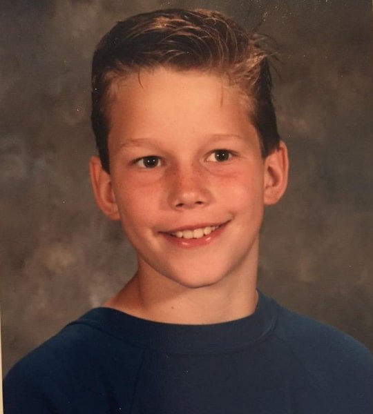 chris pratt childhood photo