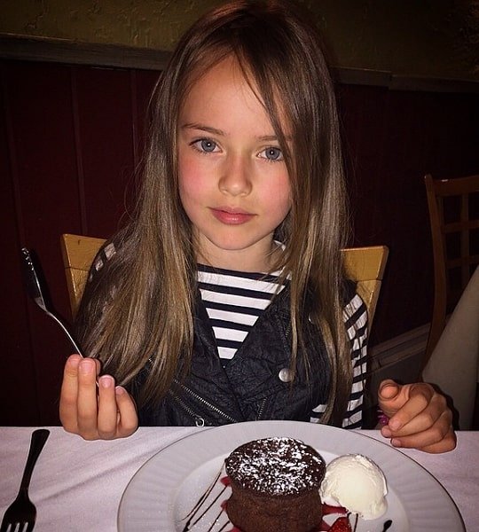 kristina pimenova childhood photo