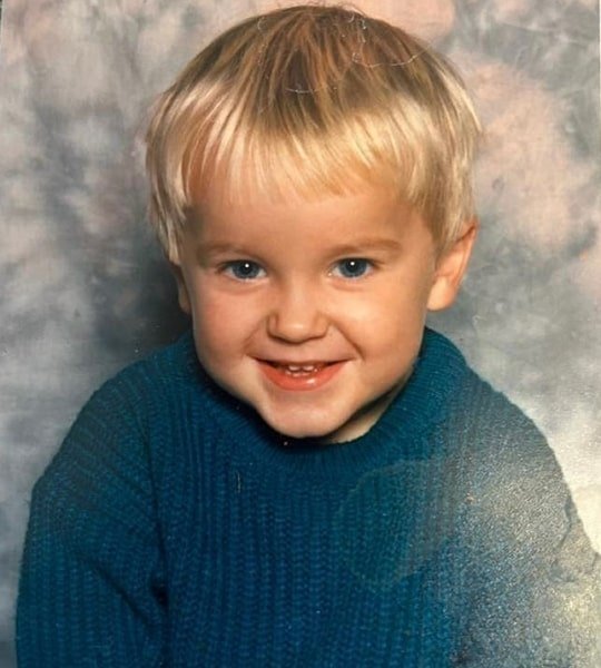 tom felton childhood photo