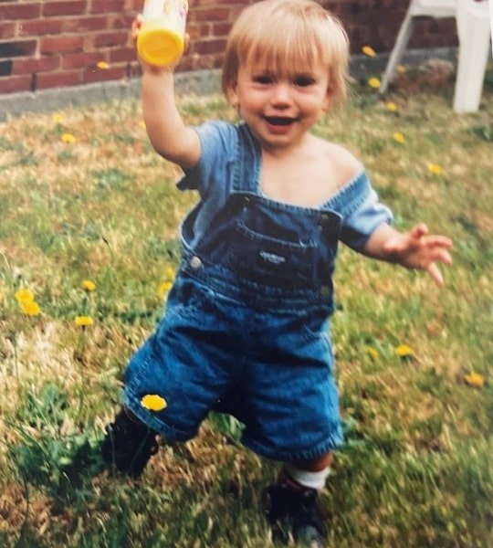 vinnie hacker childhood photo