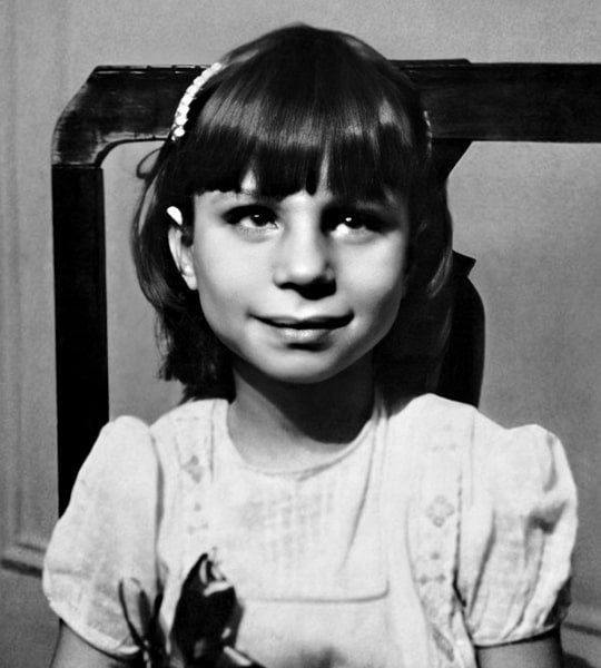 barbra streisand childhood photo