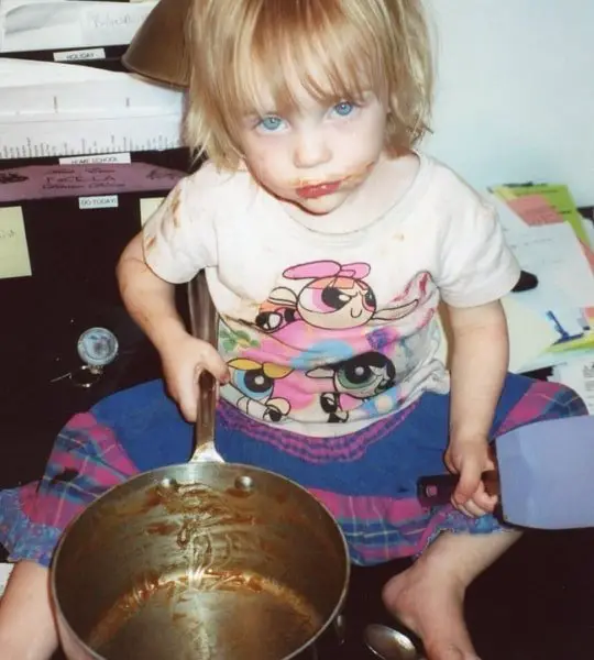 billie eilish childhood photo