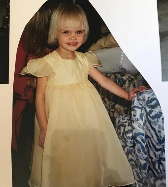 cara delevingne childhood photo