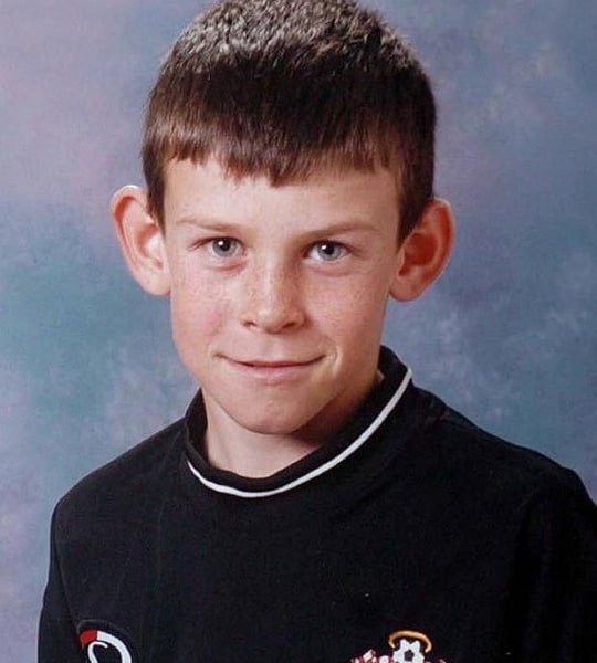 gareth bale childhood photo