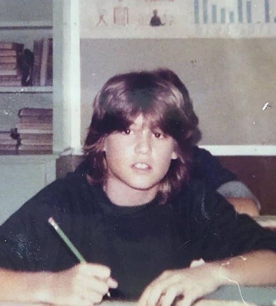 johnny depp childhood photo