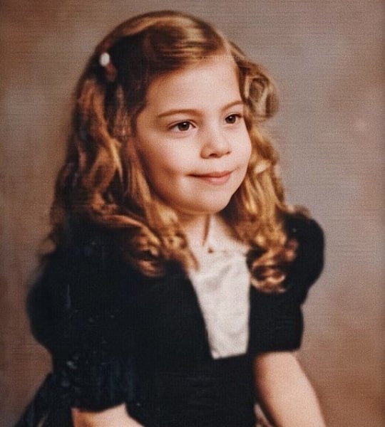 lady gaga childhood photo