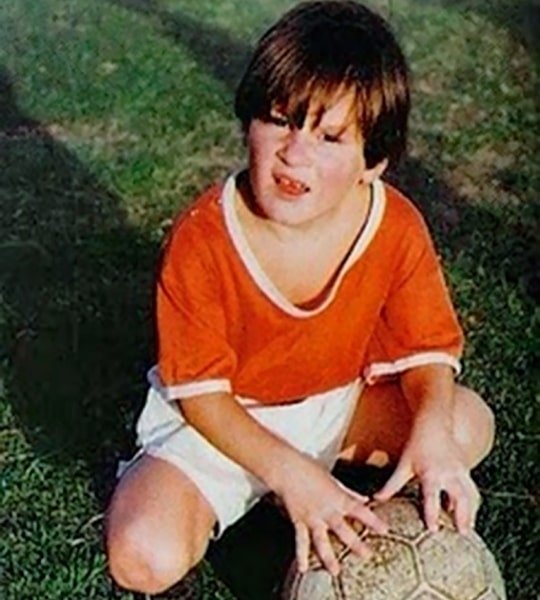 lionel messi childhood photo