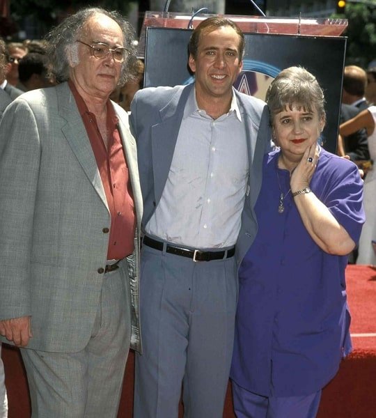 nicolas cage parents