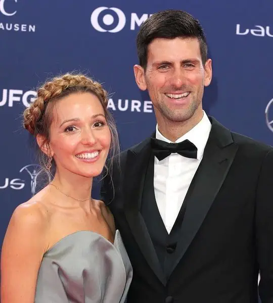 novak djokovic wife