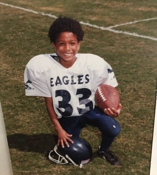 odell beckham jr. childhood photo