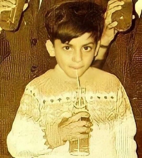 shah rukh khan childhood photo