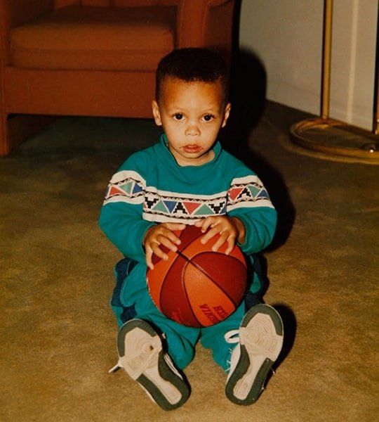 stephen curry childhood photo