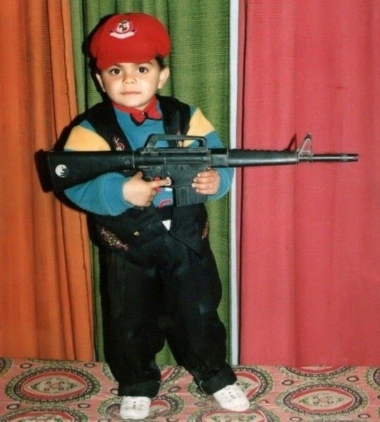 virat kohli childhood photo