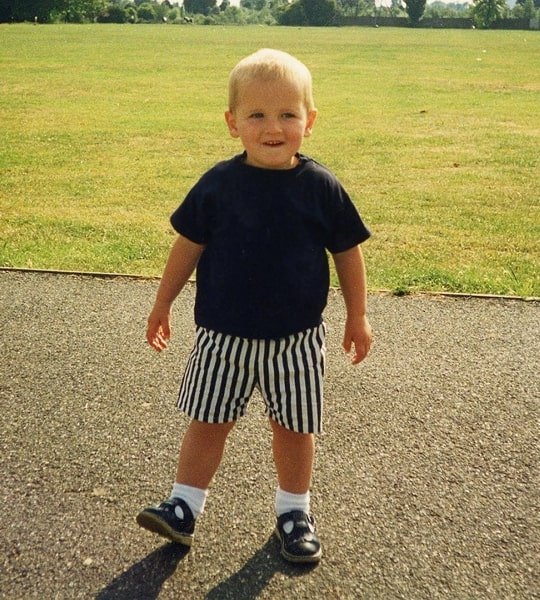 harry kane childhood photo