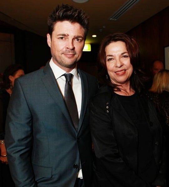 karl urban mother