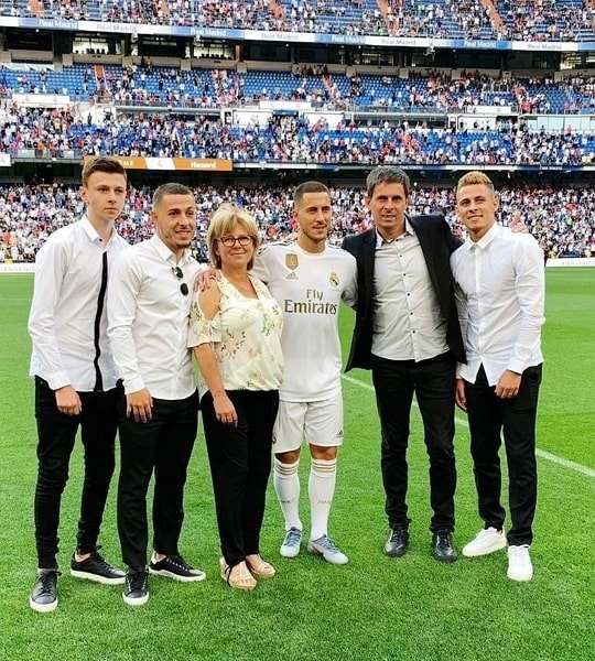 eden hazard family