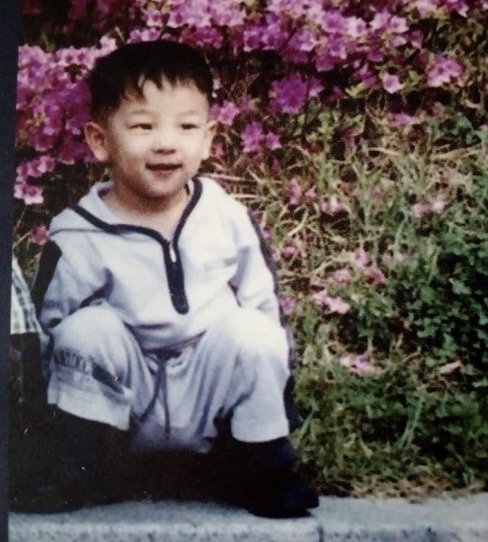 woojin childhood photo